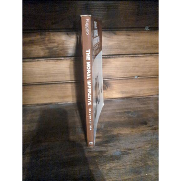 The Moral Imperative, Second Edition by Vincent Ryan Ruggiero (1982, Softcover) - Picture 2 of 6